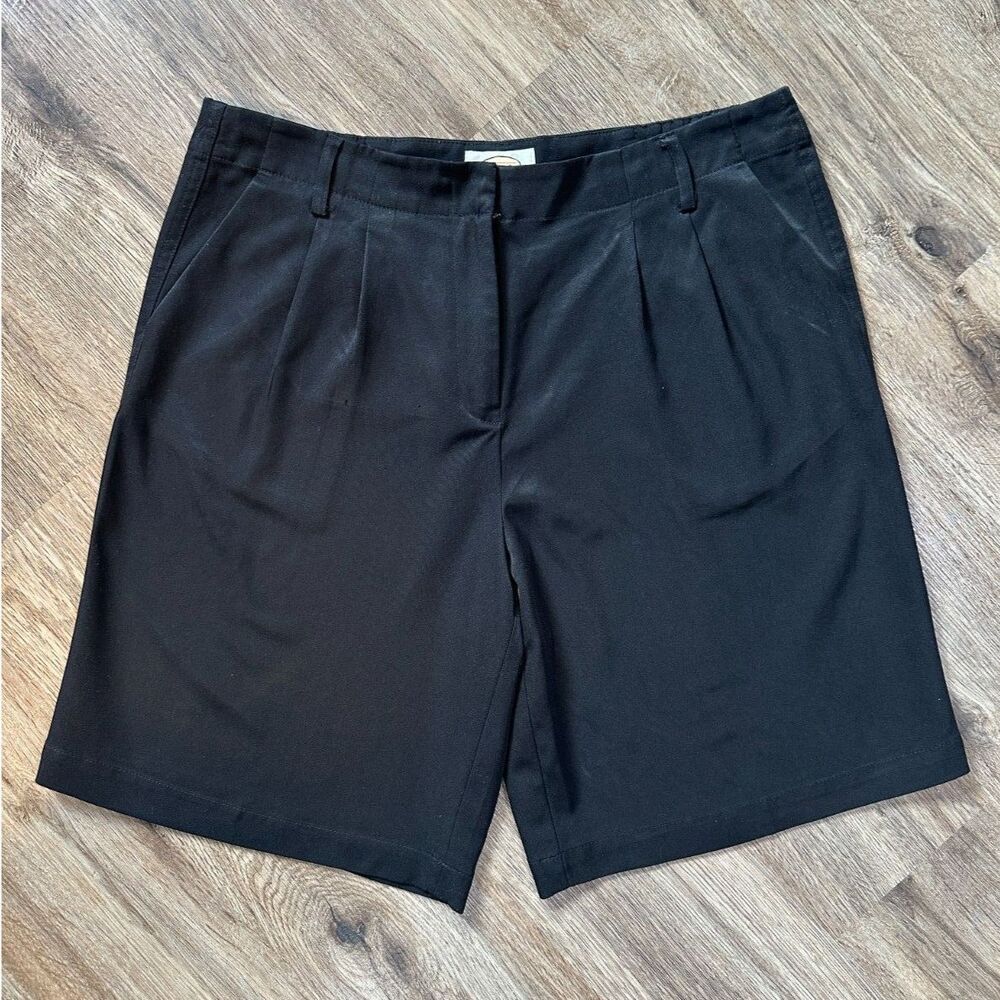 Vintage Talbots Pleated Bermuda Shorts sz 10
